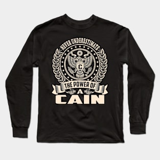 CAIN Long Sleeve T-Shirt